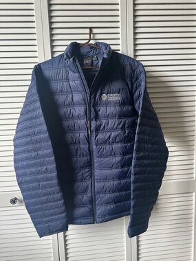 DIRECTV Men’s Navy Quilted Puffer Jacket